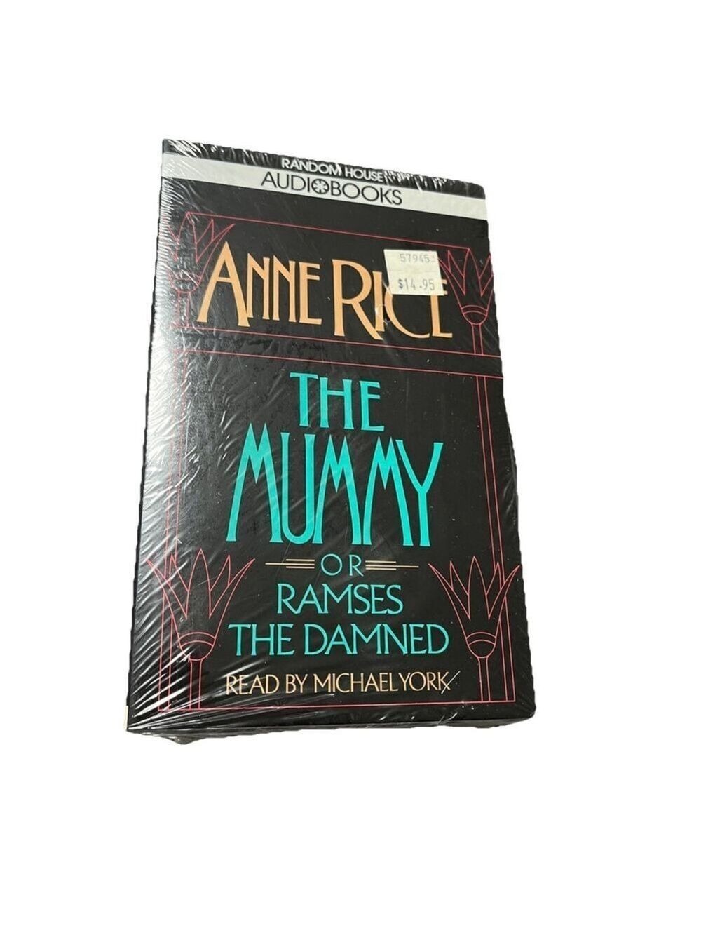 Anne Rice The Mummy Or Ramses The Damned Vtg Audiobook Cassette Sealed New 1989